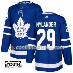 Adidas Maillot de Hockey Toronto Maple Leafs William Nylander 29 2017-2018 Bleu Authentic - Enfant